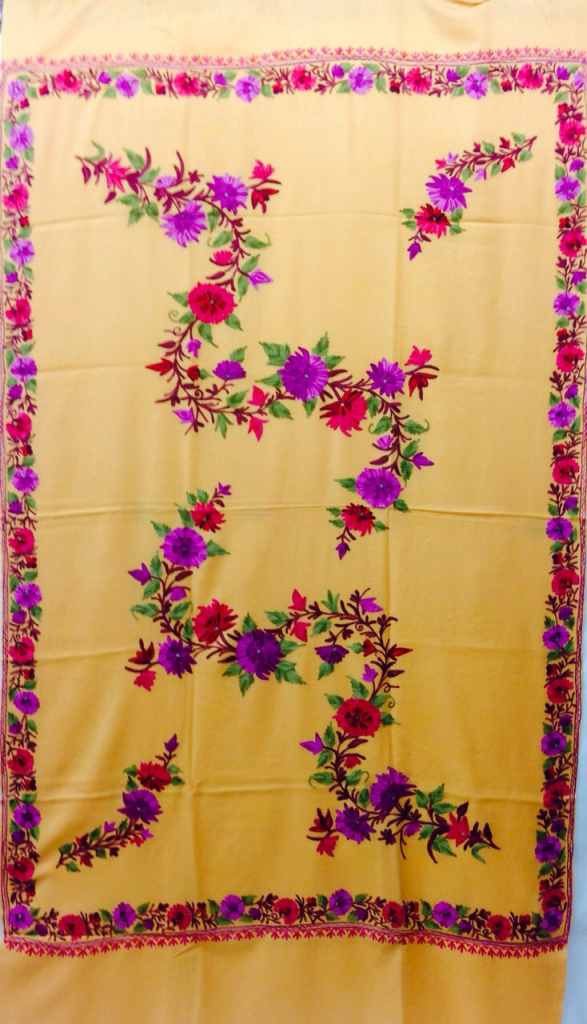 shawl yellow