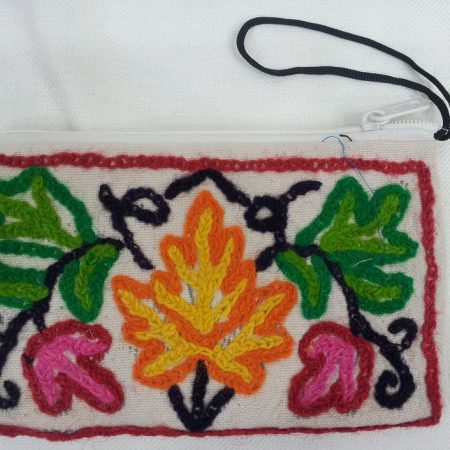 embroidered clutches