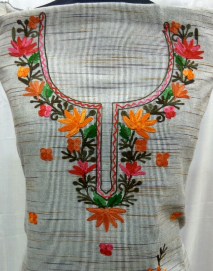 Gulabi color suit- tila design | Kashmir Market